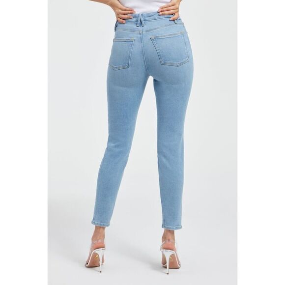 Good American Good Legs Skinny Jeans Sculpting Light Wash Denim Basic Size 2/26 - Picture 3 of 11